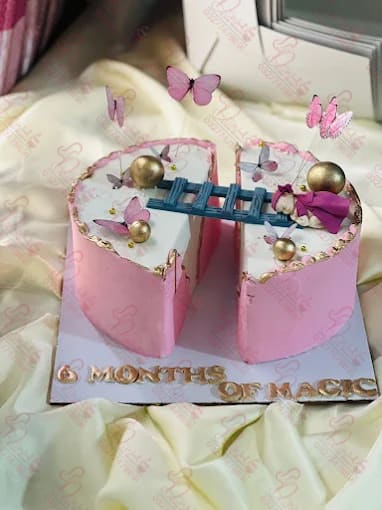 Six Month Milestone Baby Cake Islamabad