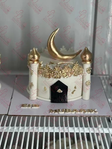 Eid Mubarak Mosque Theme Cake Rawalpindi