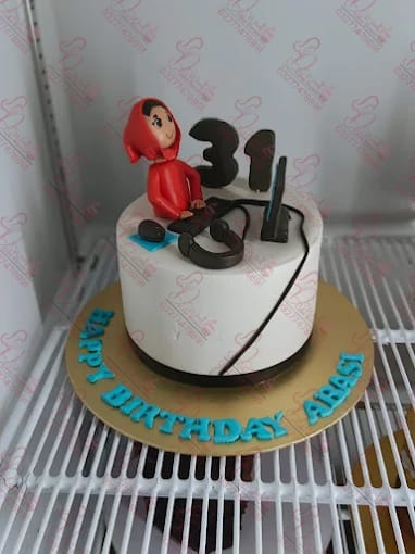 Gaming Setup Laptop Theme Cake Rawalpindi