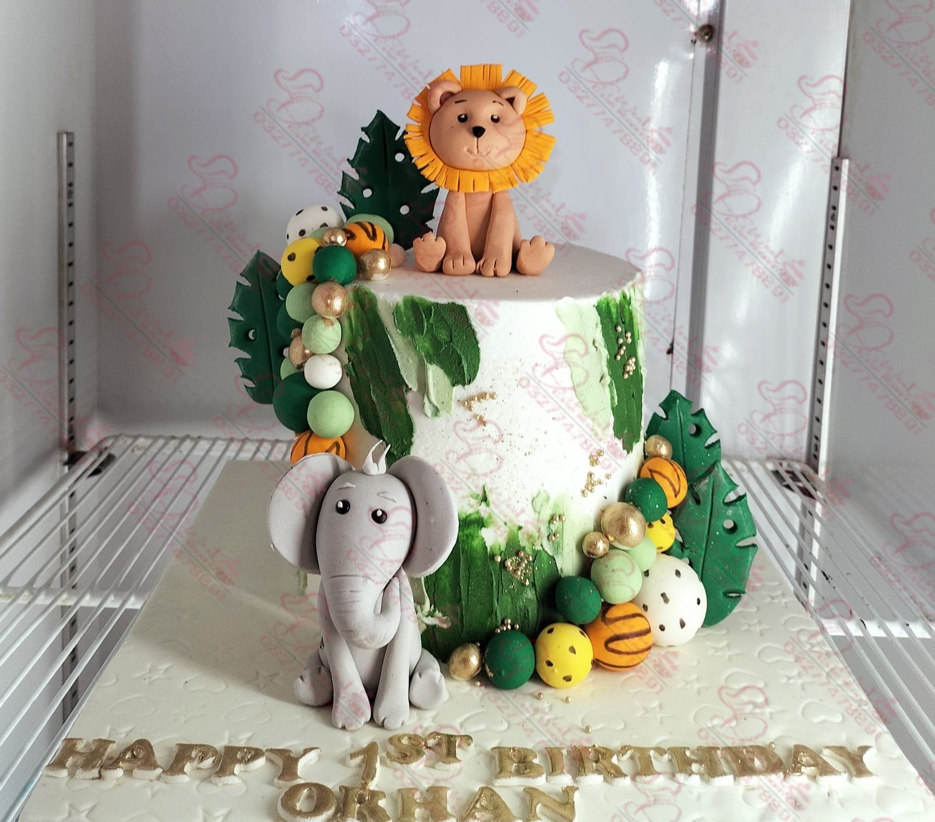 Safari Jungle Theme Cake E-11 Islamabad