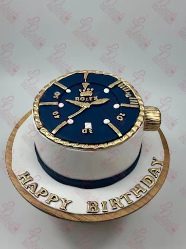 Rolex Watch Money Status Theme Cake Rawalpindi