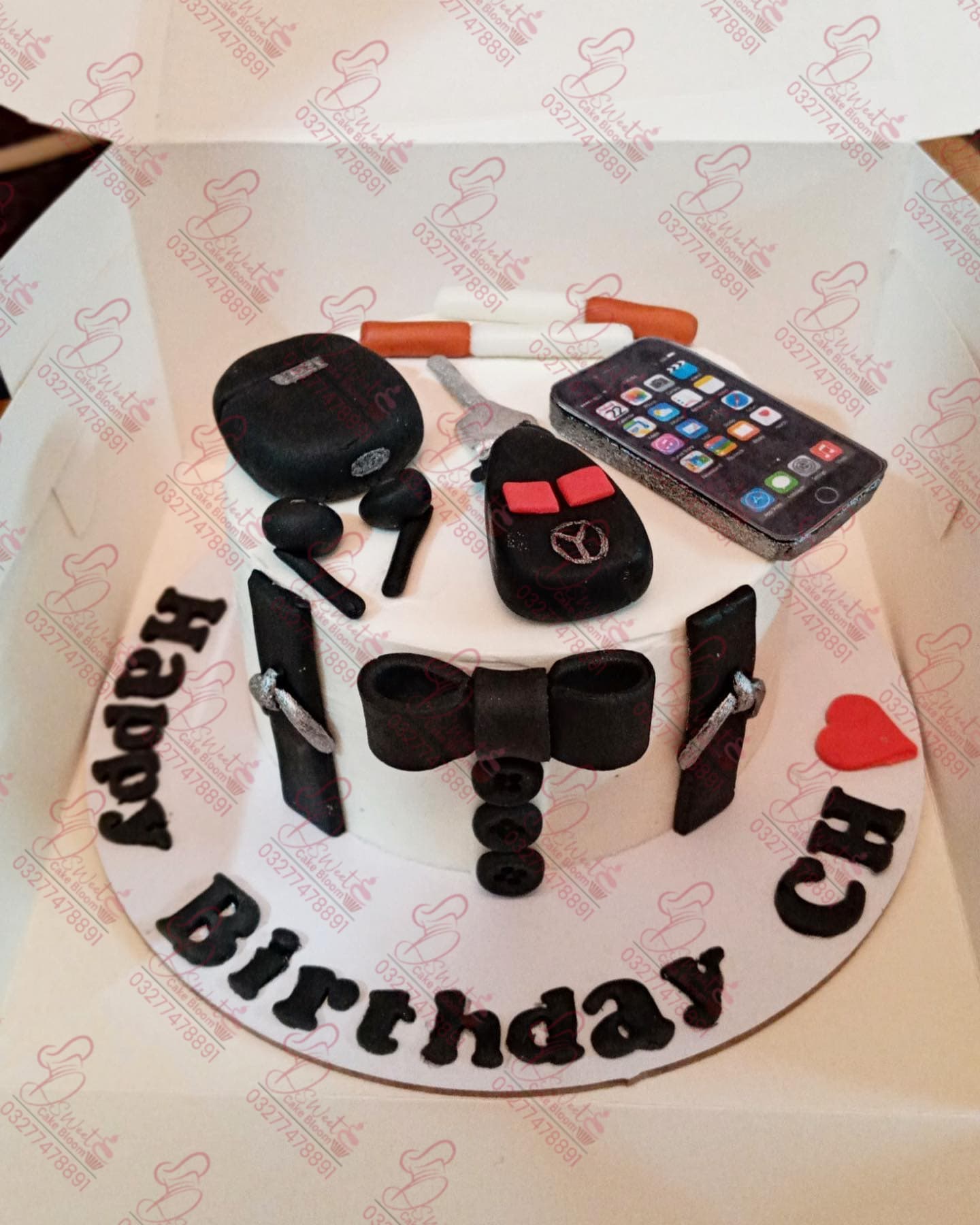 iPhone Personalized Status Theme Cake Rawalpindi