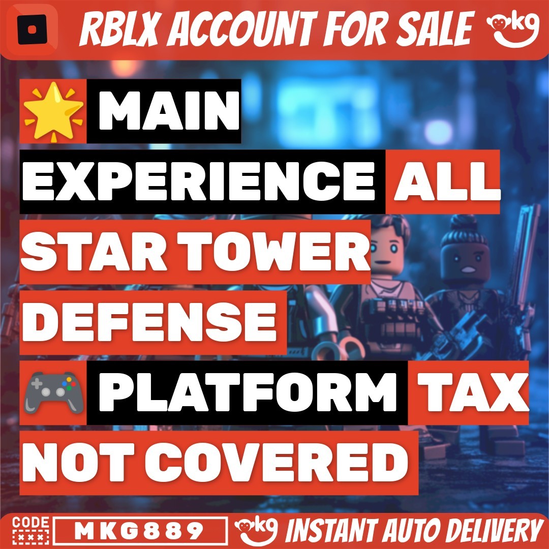 🌌 Dark Wing (C B A-) + Junji & More! 🎮 All Star Tower Defense X ⚔️ Ready to Play 🎯 Instant Delivery 🚀 | Full Access 🔐 ! MKG889