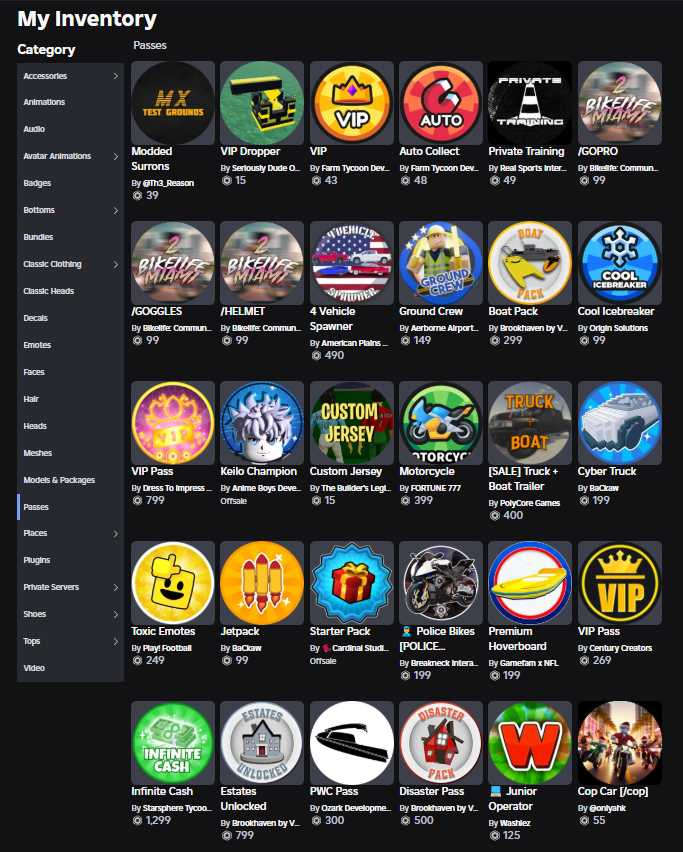 Brookhaven RP Vehicle Pack Estates Unlocked etc Fisch 84lvl 3K C$ 10% Unlocked Inventory value 1167 Offsale items 17