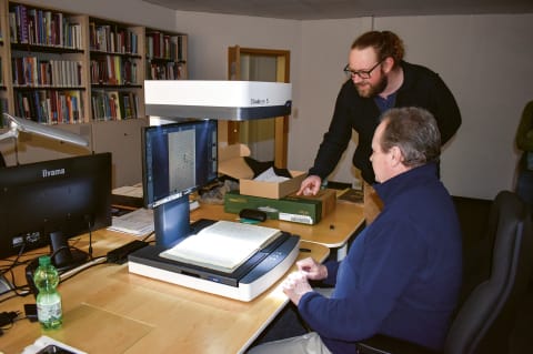 Digitalisierung einer historischen Ortschronik