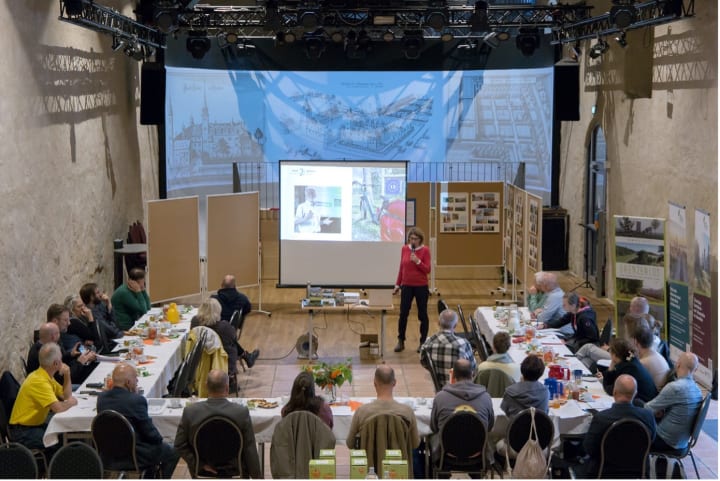 Netzwerktreffen 2025 in der Steinscheune von Schloss Hessen