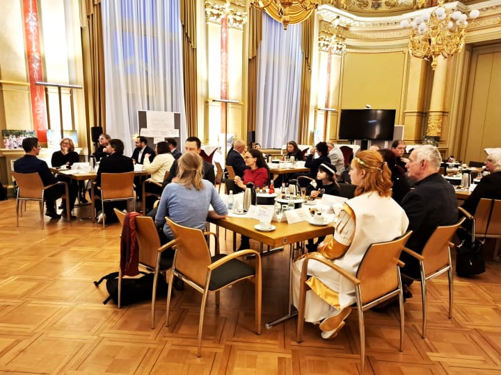 Austausch im Rahmen des Netzwerktreffens