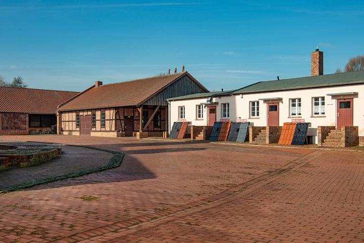 Innenhof der Ziegelei Hundisburg
