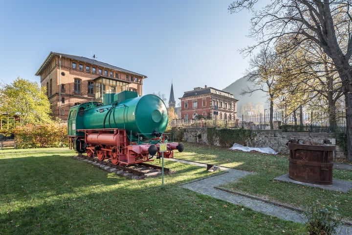 Dampflokomotive "Bode 15" im Hüttenmuseum Thale