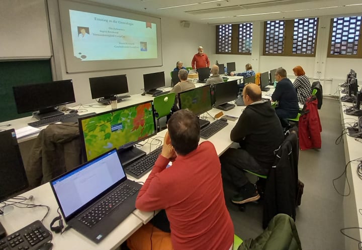 Verein für Computergenealogie im Computerpool der MLU Halle-Wittenberg
