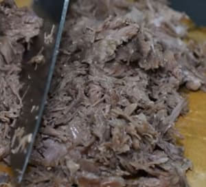 minced barbecue