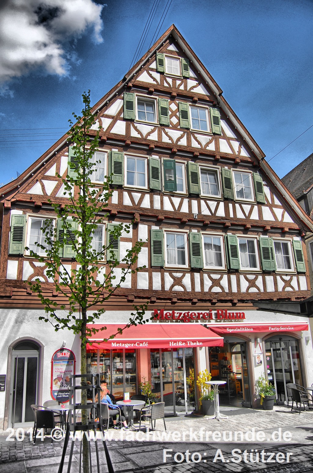 Fachwerk Bürgerhaus (Stockwerksbau)