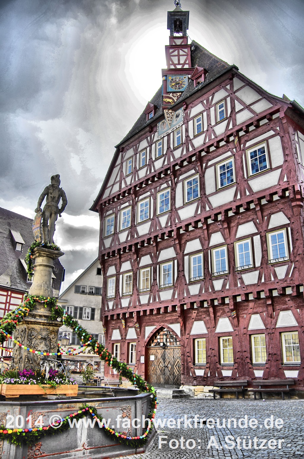 Fachwerk Historisches Rathaus (Stockwerksbau)
