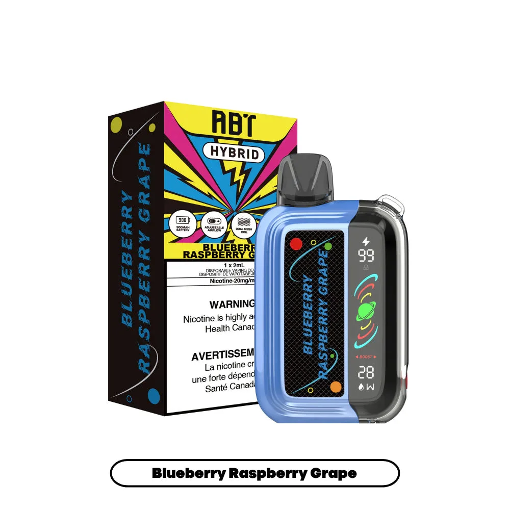 ABT BLUEBERRY RASPBERRY GRAPE BLUEBERRY RASPBERRY GRAPE ABT Disposable Vapes available at Puff N Pass Vapes in Abbotsford BC