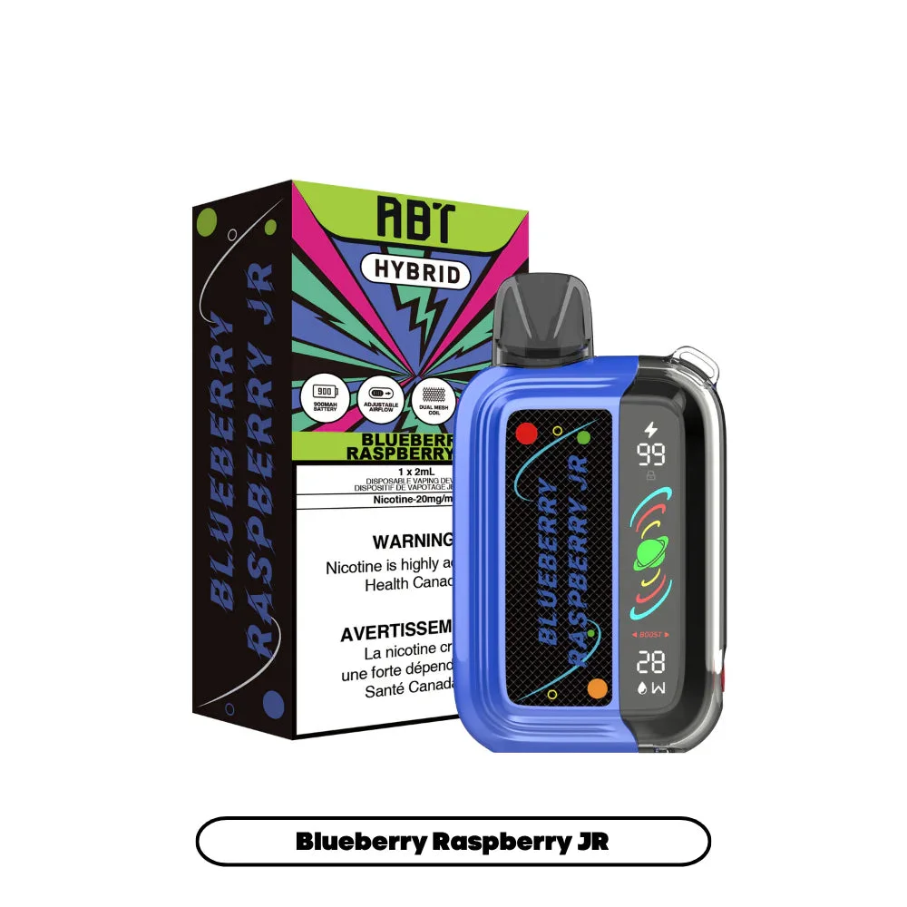 ABT BLUEBERRY RASPBERRY JR BLUEBERRY RASPBERRY JR ABT Disposable Vapes available at Puff N Pass Vapes in Abbotsford BC