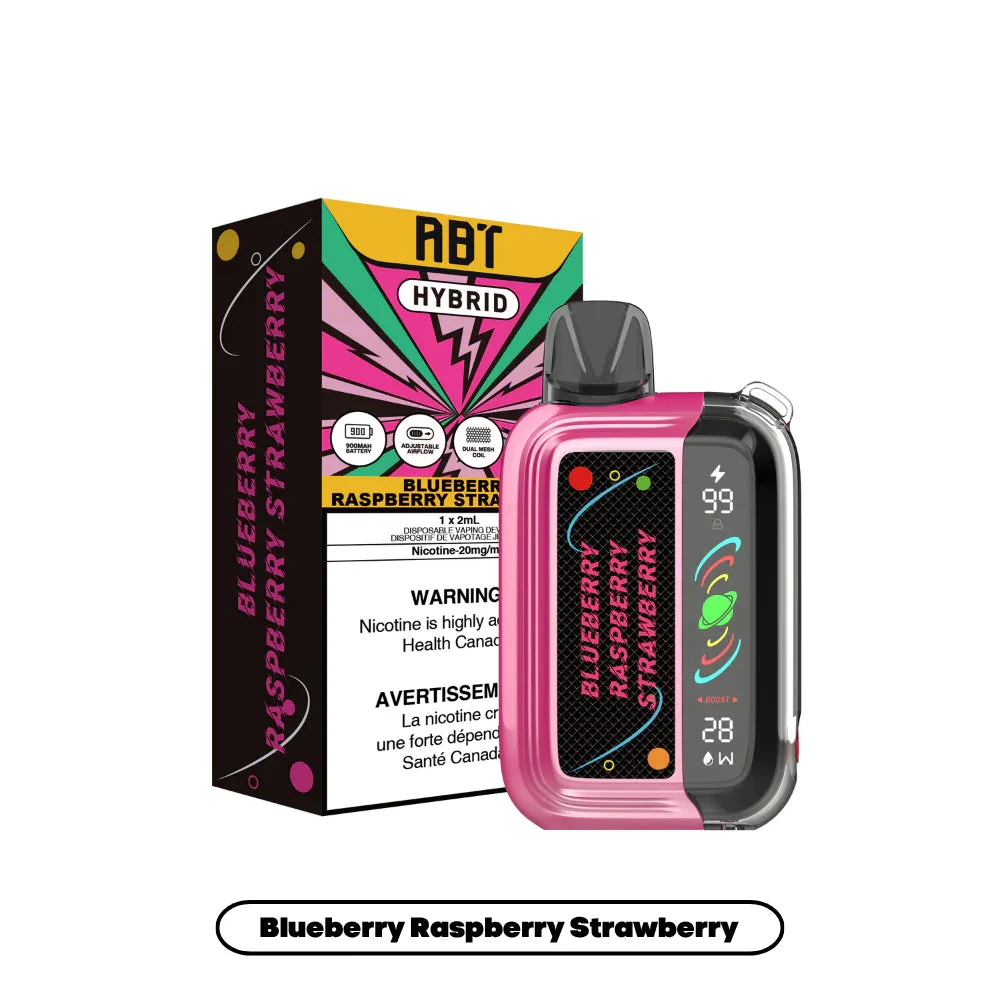 ABT BLUEBERRY RASPBERRY STRAWBERRY BLUEBERRY RASPBERRY STRAWBERRY ABT Disposable Vapes available at Puff N Pass Vapes in Abbotsford BC