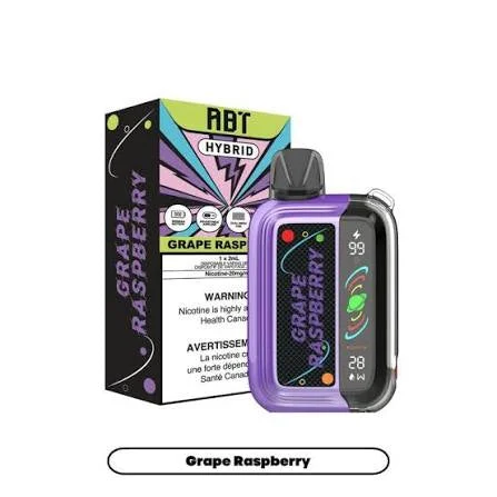 ABT GRAPE RASPBERRY GRAPE RASPBERRY ABT Disposable Vapes available at Puff N Pass Vapes in Abbotsford BC