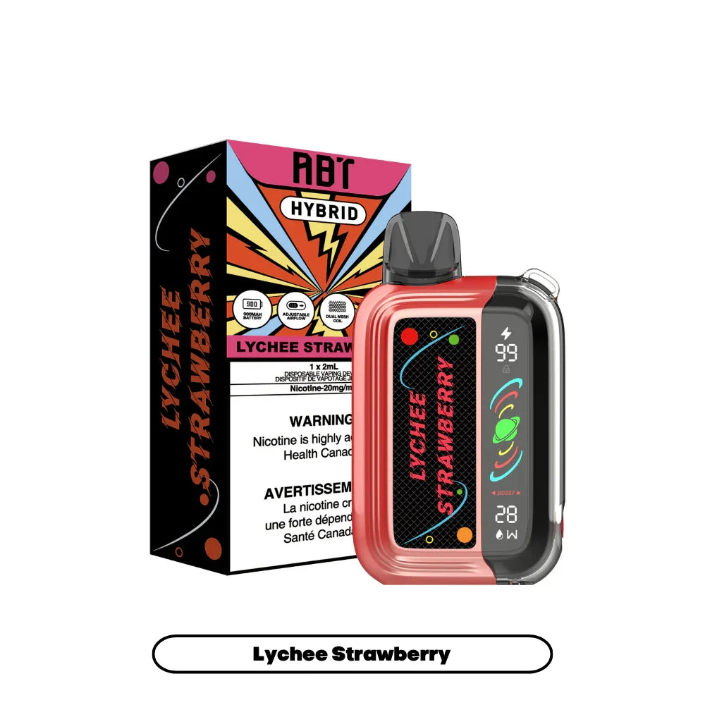 ABT LYCHEE STRAWBERRY LYCHEE STRAWBERRY ABT Disposable Vapes available at Puff N Pass Vapes in Abbotsford BC