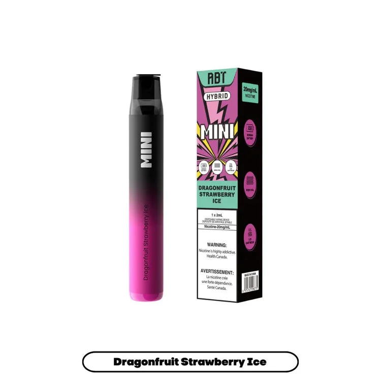 ABT MINI DRAGONFRUIT STRAWBERRY ICE DRAGONFRUIT STRAWBERRY ICE ABT MINI Disposable Vapes available at Puff N Pass Vapes in Abbotsford BC