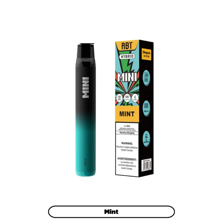 ABT MINI MINT MINT ABT MINI Disposable Vapes available at Puff N Pass Vapes in Abbotsford BC