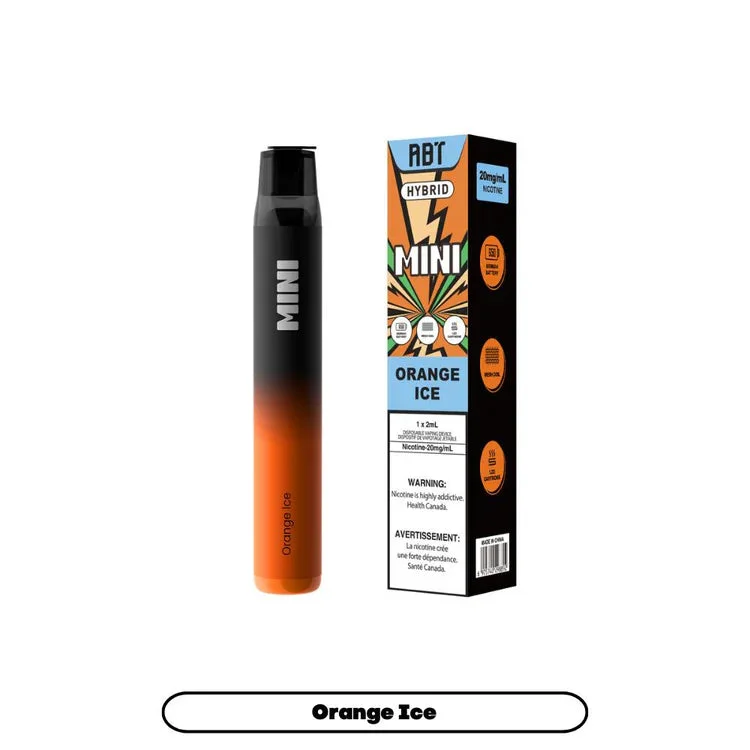 ABT MINI ORANGE ICE ORANGE ICE ABT MINI Disposable Vapes available at Puff N Pass Vapes in Abbotsford BC