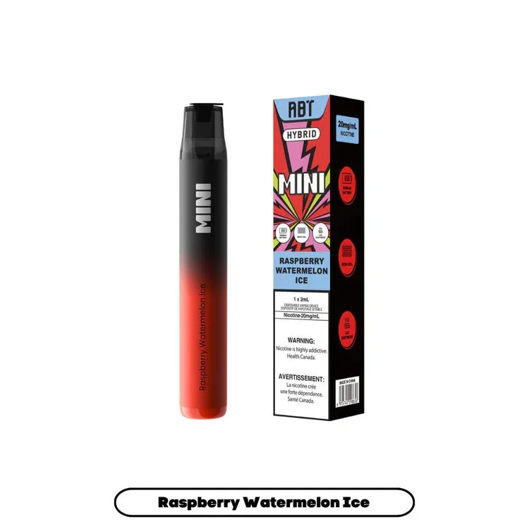 ABT MINI RASPBERRY WATERMELON ICE RASPBERRY WATERMELON ICE ABT MINI Disposable Vapes available at Puff N Pass Vapes in Abbotsford BC
