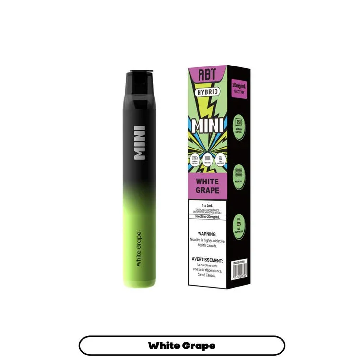 ABT MINI WHITE GRAPE WHITE GRAPE ABT MINI Disposable Vapes available at Puff N Pass Vapes in Abbotsford BC