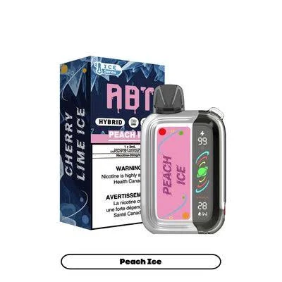ABT PEACH ICE PEACH ICE ABT Disposable Vapes available at Puff N Pass Vapes in Abbotsford BC