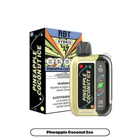 ABT PINEAPPLE COCONUT ICE PINEAPPLE COCONUT ICE ABT Disposable Vapes available at Puff N Pass Vapes in Abbotsford BC