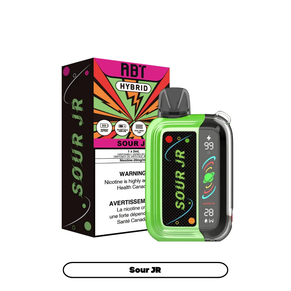 ABT SOUR JR SOUR JR ABT Disposable Vapes available at Puff N Pass Vapes in Abbotsford BC