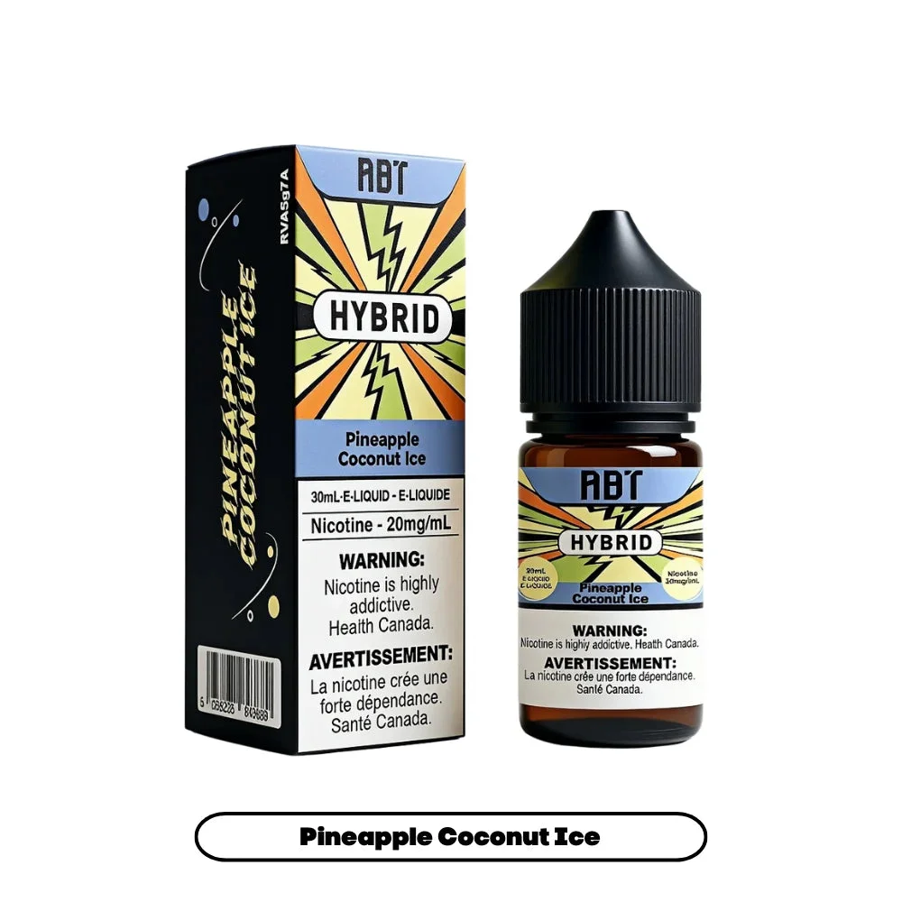 ABT 20MG PINEAPPLE COCONUT ICE PINEAPPLE COCONUT ICE ABT E-Liquids 12-20mg available at Puff N Pass Vapes in Abbotsford BC
