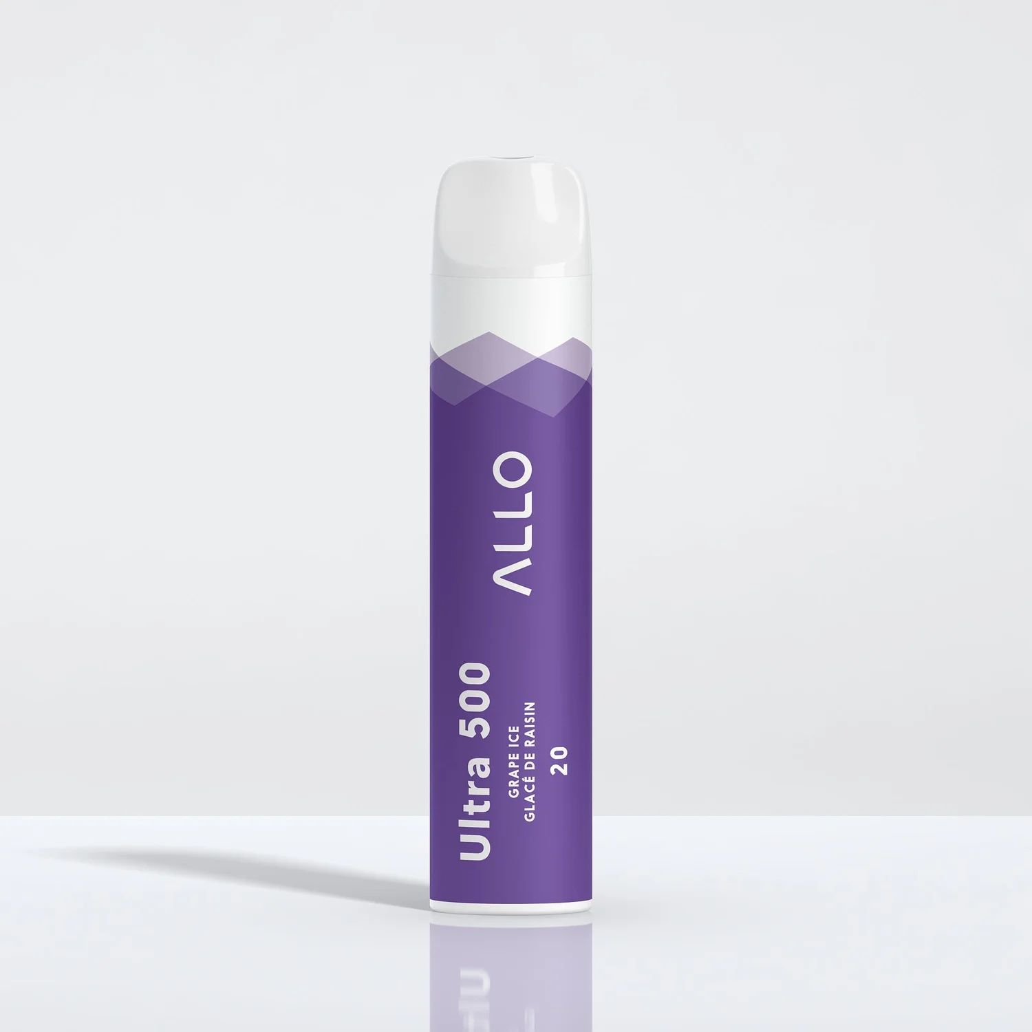ALLO ULTRA 500 GRAPE ICE GRAPE ICE ALLO ULTRA Disposable Vapes available at Puff N Pass Vapes in Abbotsford BC