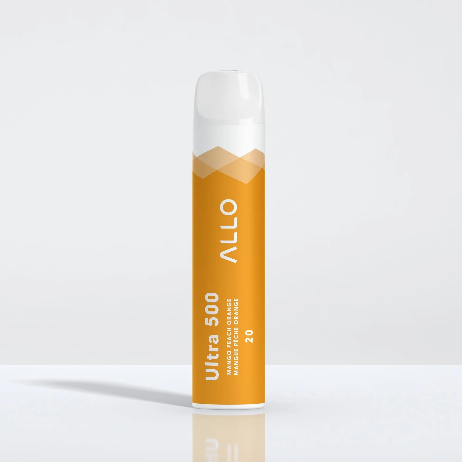 ALLO ULTRA 500 MANGO PEACH ORANGE MANGO PEACH ORANGE ALLO ULTRA Disposable Vapes available at Puff N Pass Vapes in Abbotsford BC