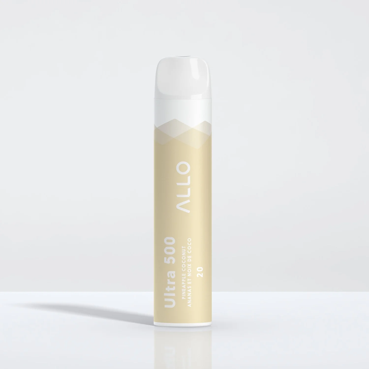 ALLO ULTRA 500 PINEAPPLE COCONUT PINEAPPLE COCONUT ALLO ULTRA Disposable Vapes available at Puff N Pass Vapes in Abbotsford BC