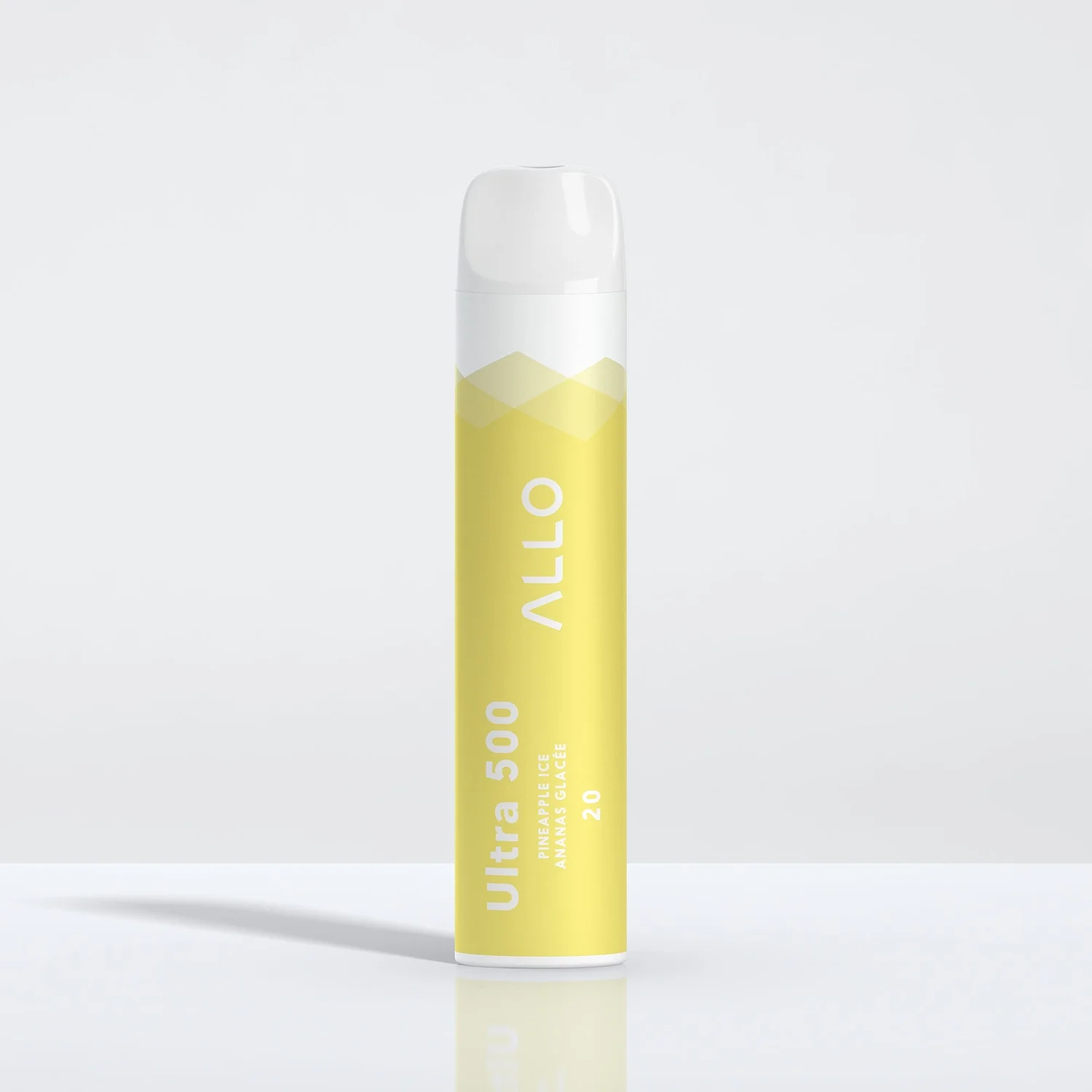 ALLO ULTRA 500 PINEAPPLE ICE PINEAPPLE ICE ALLO ULTRA Disposable Vapes available at Puff N Pass Vapes in Abbotsford BC