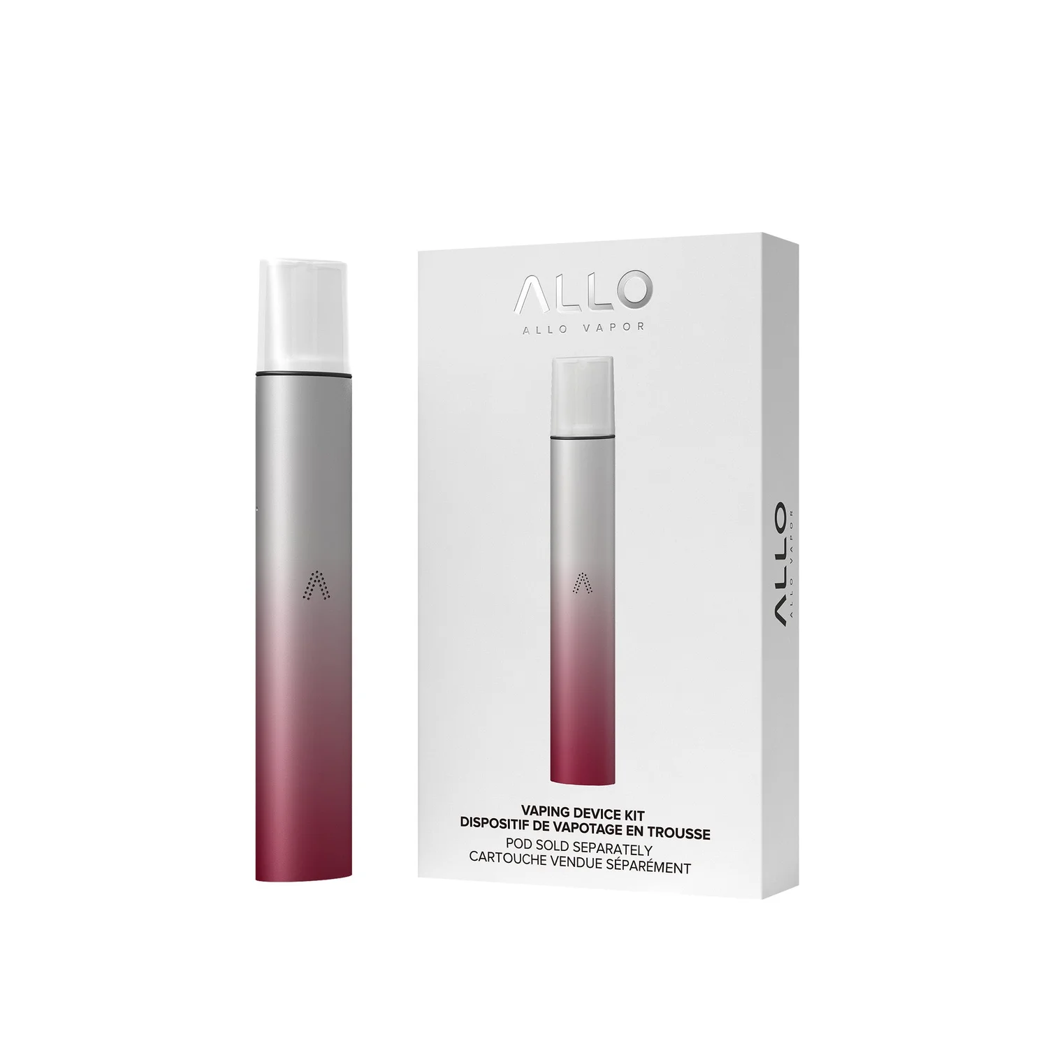 ALLO SYNC STARTER KIT RED BATTERY RED ALLO SYNC Pre-Filled Pod Batteries available at Puff N Pass Vapes in Abbotsford BC