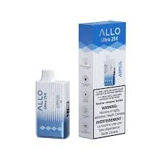ALLO 25K BLUEBERRY ICE BLUEBERRY ICE ALLO 25K Disposable Vapes available at Puff N Pass Vapes in Abbotsford BC