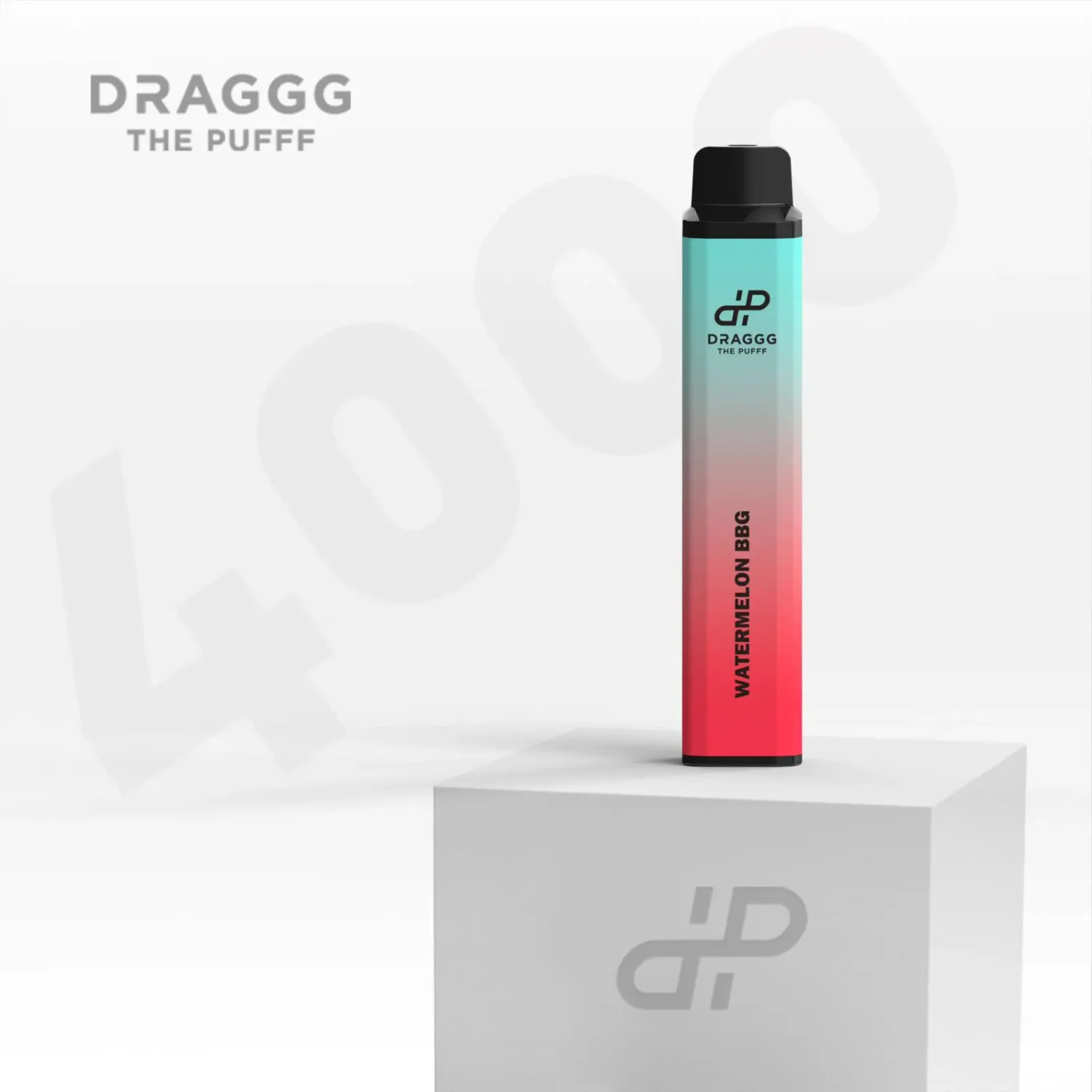 DRAGG 4000 WATERMELON BBG WATERMELON BBG DRAGG Disposable Vapes available at Puff N Pass Vapes in Abbotsford BC