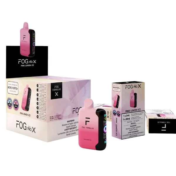 FOG PRO X PINK LEMON ICE PINK LEMON ICE FOG PRO Disposable Vapes available at Puff N Pass Vapes in Abbotsford BC