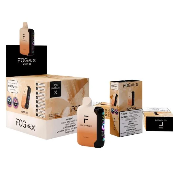 FOG PRO X ROOTS ICE ROOTS ICE FOG PRO Disposable Vapes available at Puff N Pass Vapes in Abbotsford BC