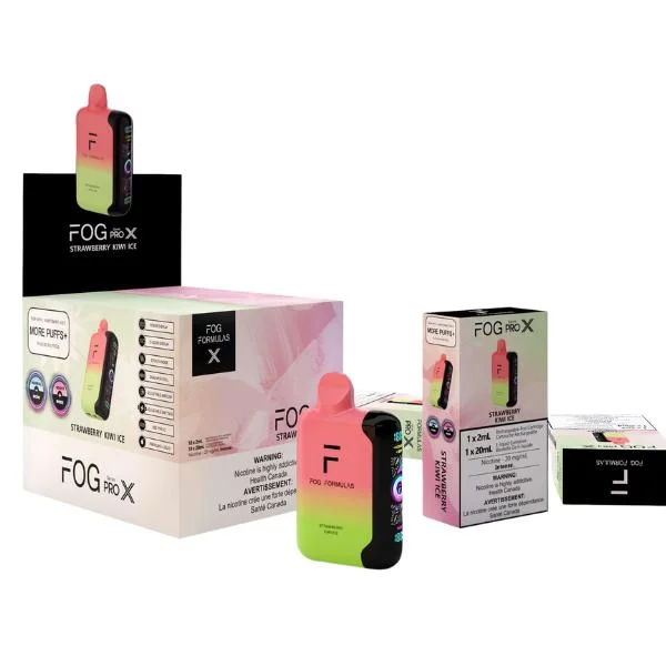 FOG PRO X STRAWBERRY KIWI ICE STRAWBERRY KIWI ICE FOG PRO Disposable Vapes available at Puff N Pass Vapes in Abbotsford BC