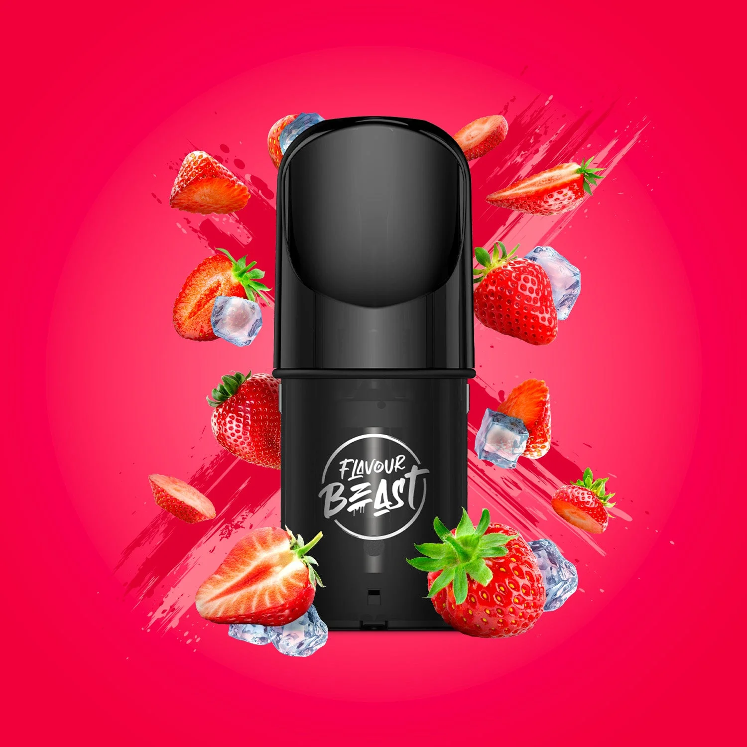 FLAVOUR BEAST POD SIC STRAWBERRY 3PK SIC STRAWBERRY FLAVOUR BEAST Pre-Filled Pods available at Puff N Pass Vapes in Abbotsford BC