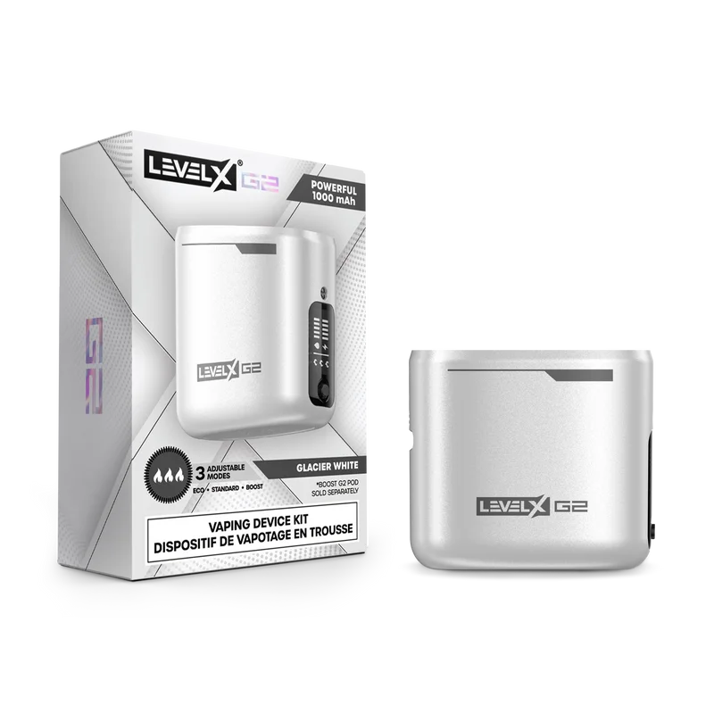 FLAVOUR BEAST X G2 BATTERY GLACIER WHITE GLACIER WHITE FLAVOUR BEAST Pre-Filled Pod Batteries available at Puff N Pass Vapes in Abbotsford BC