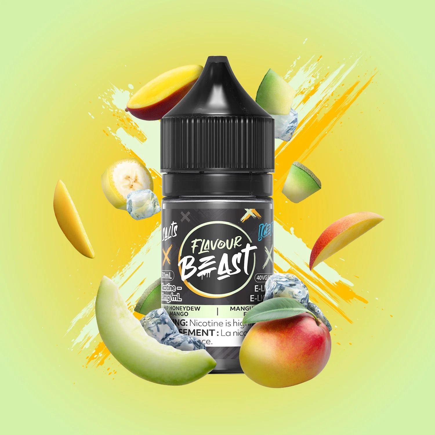 FLAVOUR BEAST 10MG ICED HIP HONEYDEW MANGO ICED HIP HONEYDEW MANGO FLAVOUR BEAST E-Liquids 0.1-10mg available at Puff N Pass Vapes in Abbotsford BC