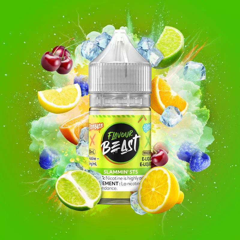 FLAVOUR BEAST 3MG ICED SLAMMIN STS ICED SLAMMIN STS FLAVOUR BEAST E-Liquids 0.1-10mg available at Puff N Pass Vapes in Abbotsford BC