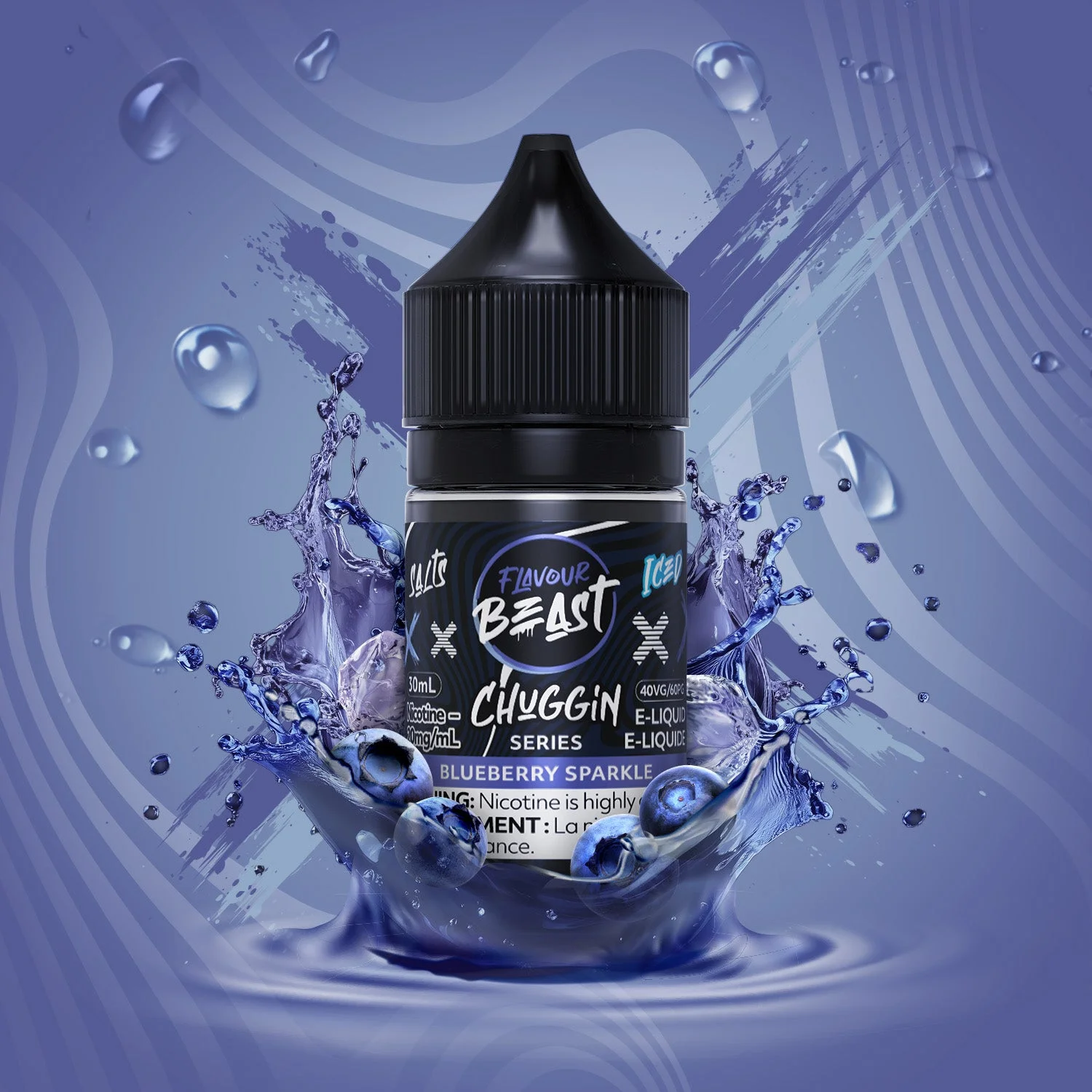 FLAVOUR BEAST 20MG CHUGGIN BLUEBERRY SPARKLE ICED CHUGGIN BLUEBERRY SPARKLE ICED FLAVOUR BEAST E-Liquids 12-20mg available at Puff N Pass Vapes in Abbotsford BC