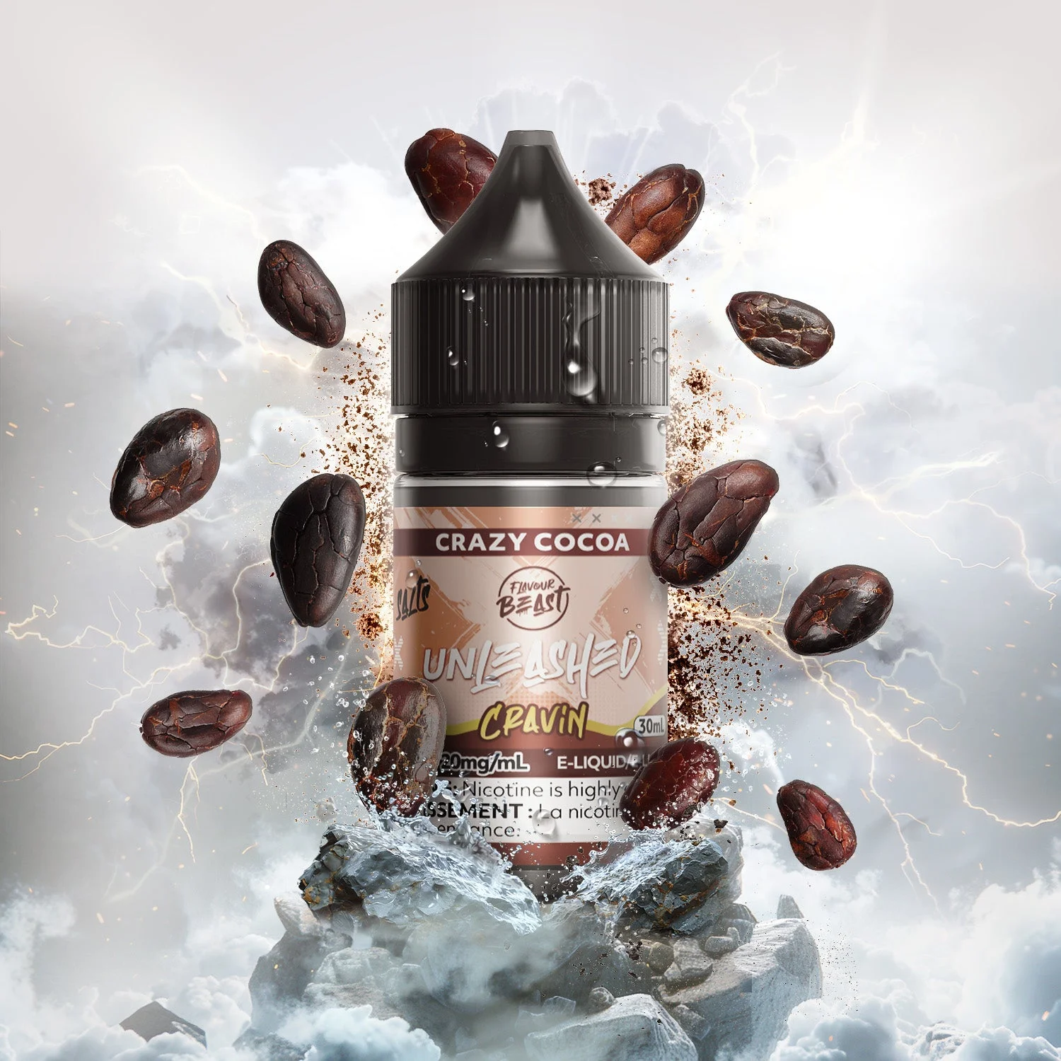 FLAVOUR BEAST 20MG CRAVIN CRAZY COCOA CRAVIN CRAZY COCOA FLAVOUR BEAST E-Liquids 12-20mg available at Puff N Pass Vapes in Abbotsford BC