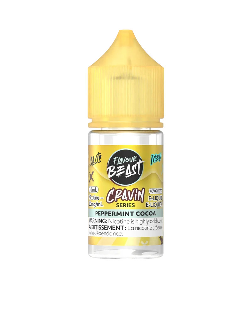 FLAVOUR BEAST 20MG CRAVIN ICED PEPPERMINT COCOA CRAVIN ICED PEPPERMINT COCOA FLAVOUR BEAST E-Liquids 12-20mg available at Puff N Pass Vapes in Abbotsford BC
