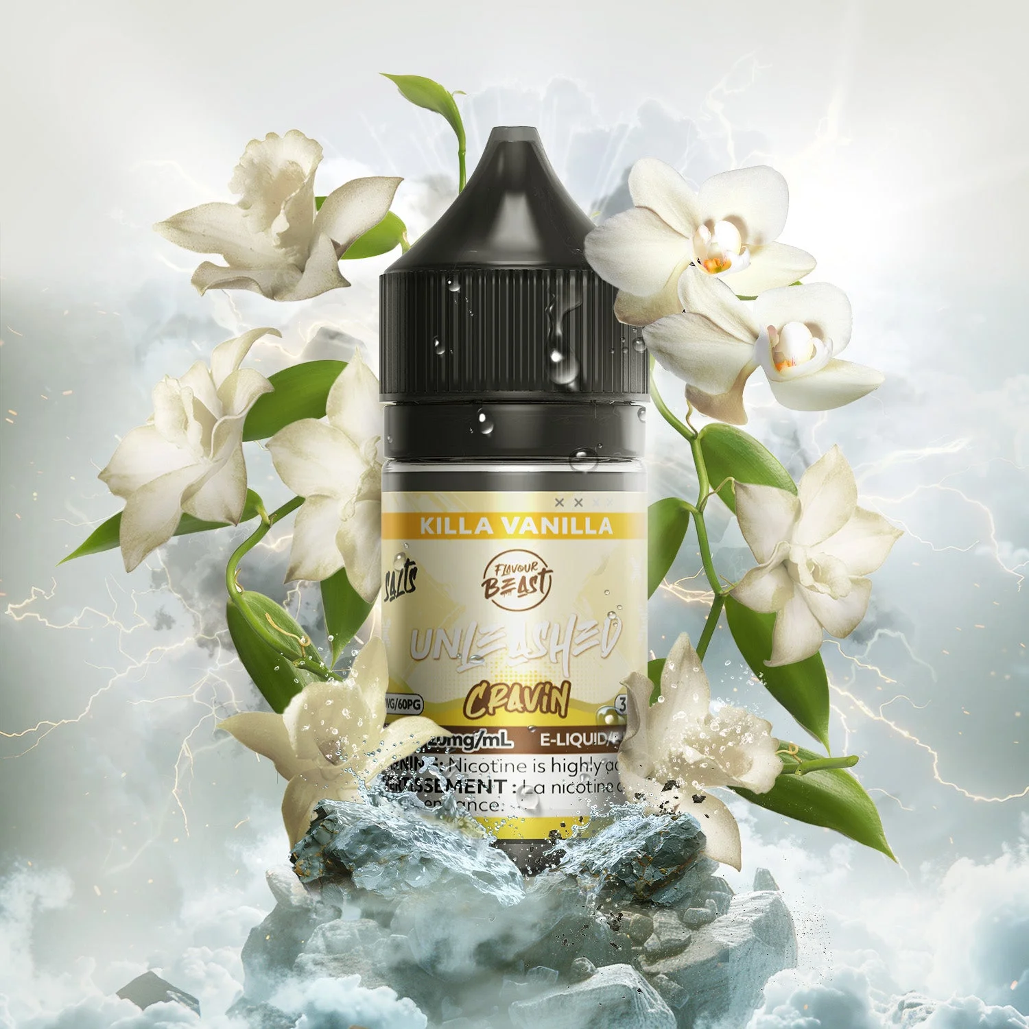 FLAVOUR BEAST 20MG CRAVIN KILLA VANILLA CRAVIN KILLA VANILLA FLAVOUR BEAST E-Liquids 12-20mg available at Puff N Pass Vapes in Abbotsford BC