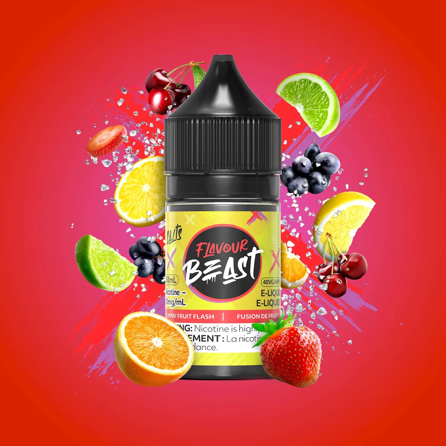 FLAVOUR BEAST 20MG FLIPPIN FRUIT FLASH FLIPPIN FRUIT FLASH FLAVOUR BEAST E-Liquids 12-20mg available at Puff N Pass Vapes in Abbotsford BC